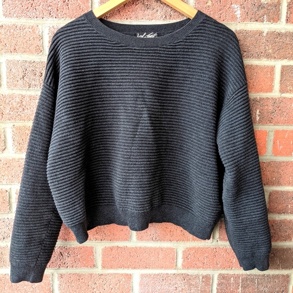 Lord & Taylor Sweaters - Cropped Grey Sweater